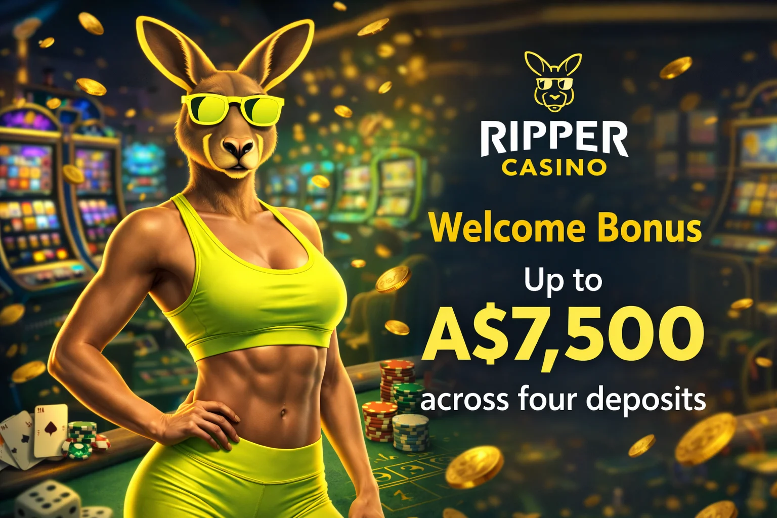Ripper casino banner